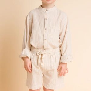 BEET WORLD Boy’s Everyday shorts - Oatmeal